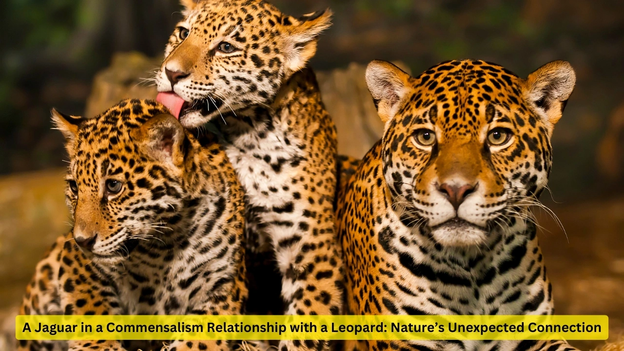 A Jaguar in a Commensalism Relationship with a Leopard: Nature&rsquo;s 